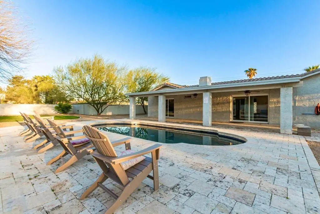 Сasa de vacaciones Villa Sunsets On Shea With Pool And Bbq Phoenix